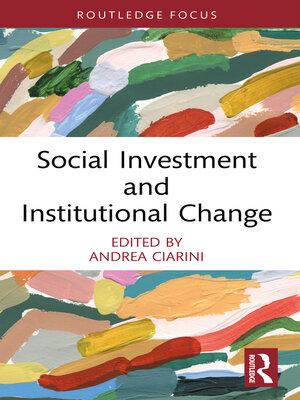 cover image of Social Investment and Institutional Change